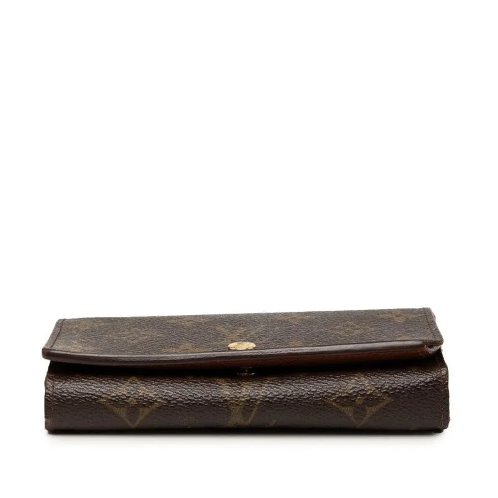 Louis Vuitton Monogram Portemonnaie Bie Tresor Wallet